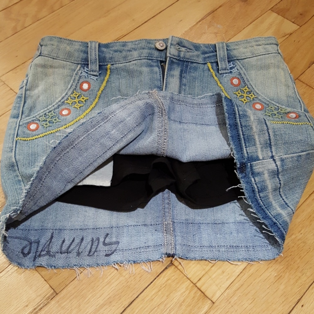 Sample Jean skorts - Picture 3 of 4